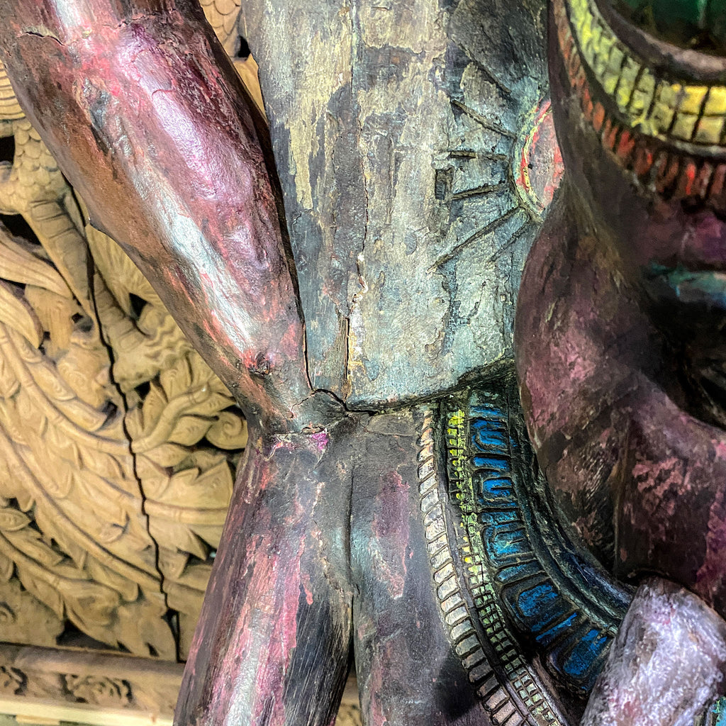 Antique Lord Ganesha 5'7"