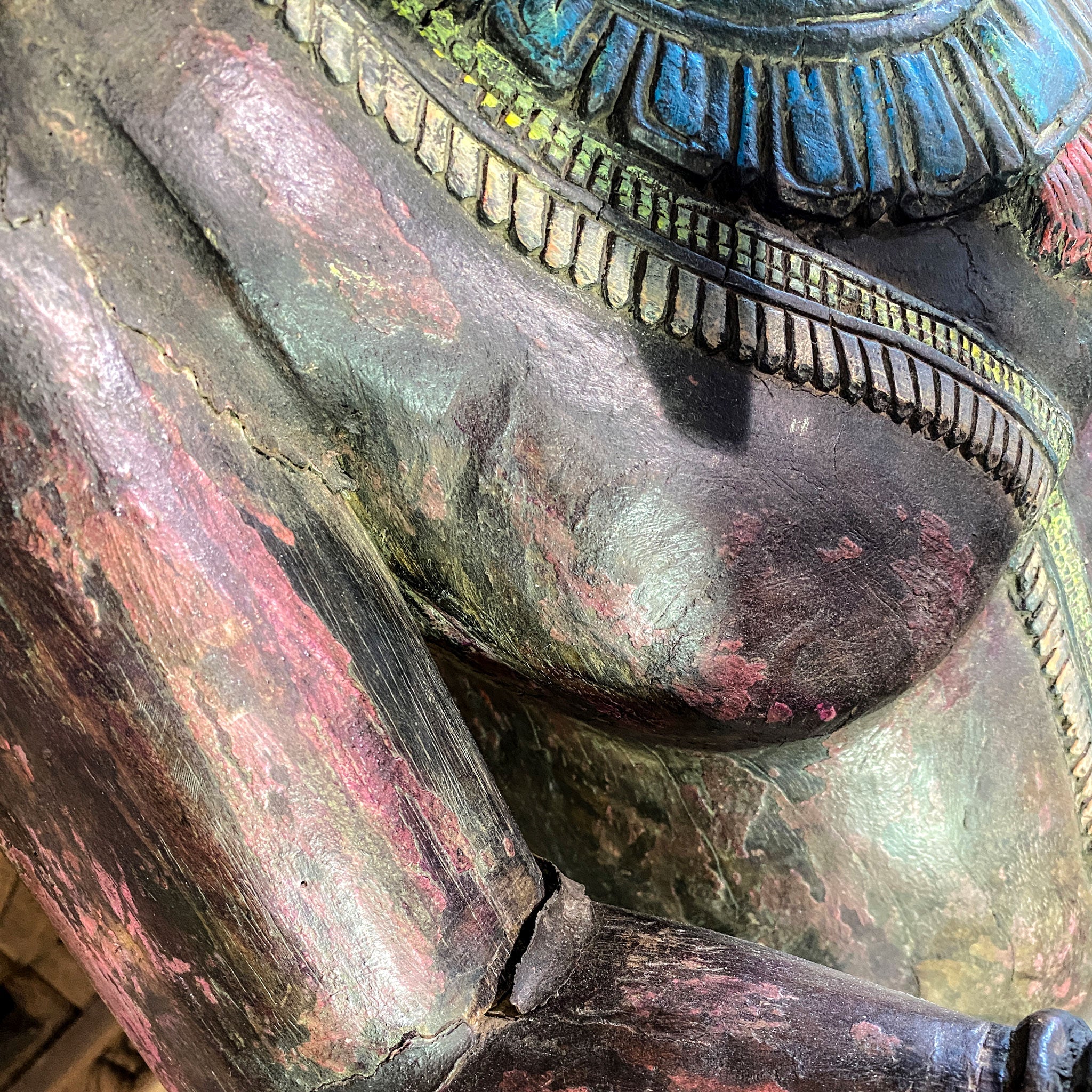 Antique Lord Ganesha 5'7"