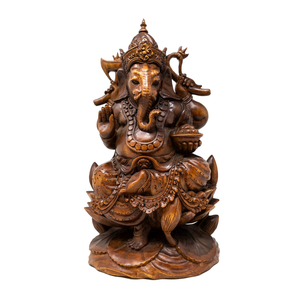 Wooden Ganesh Small