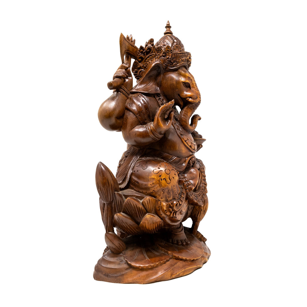 Wooden Ganesh Small