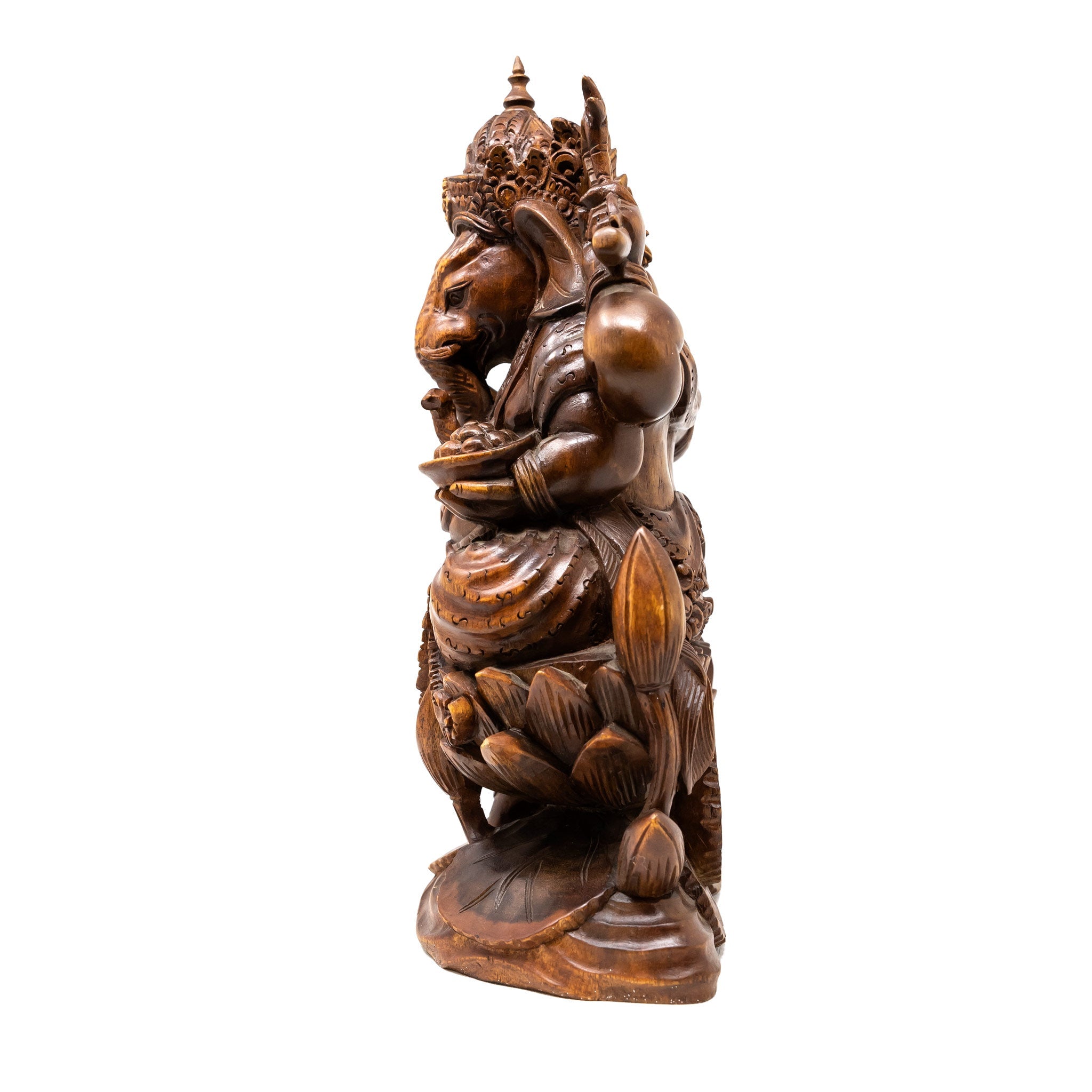 Wooden Ganesh Small