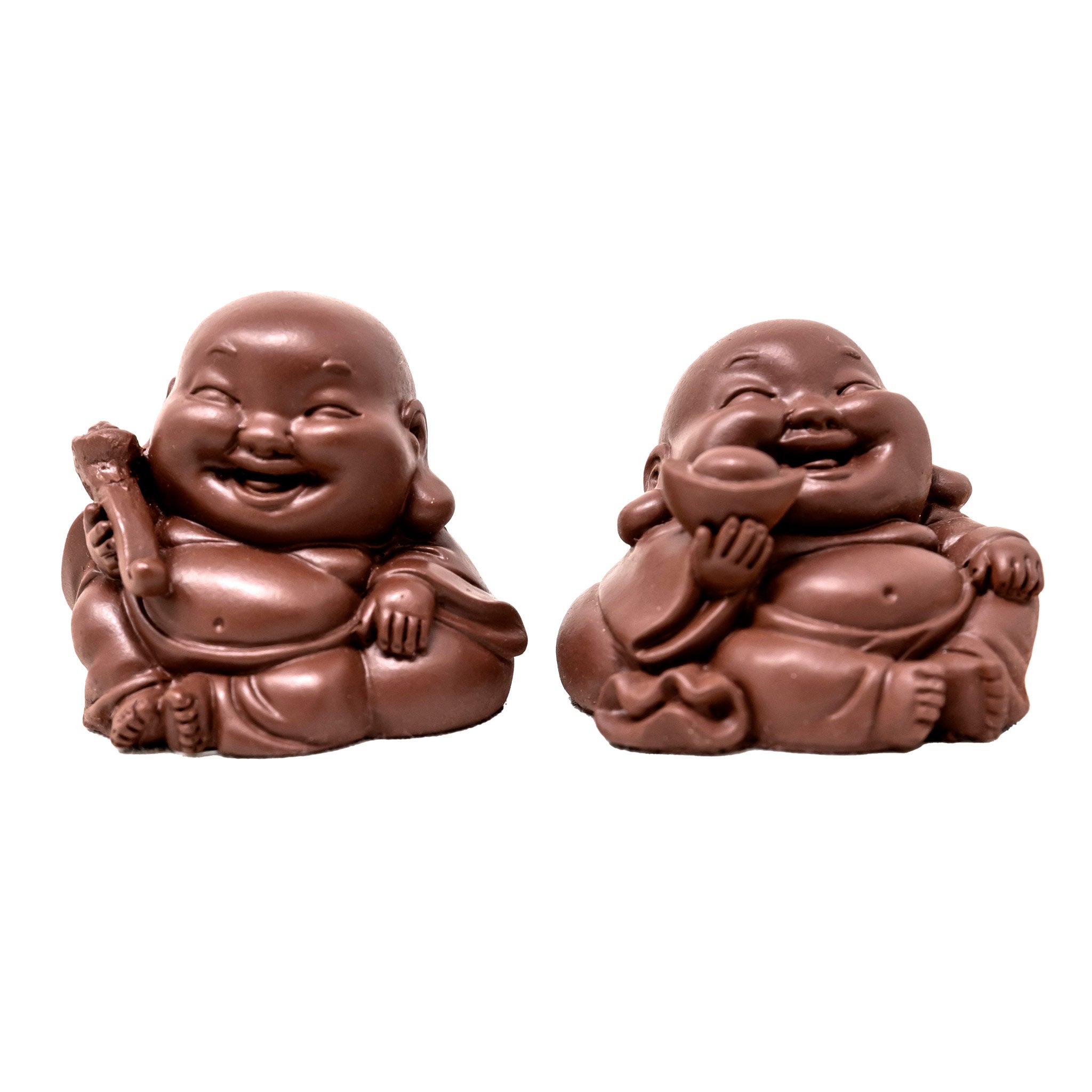 Terracotta Laughing Buddha
