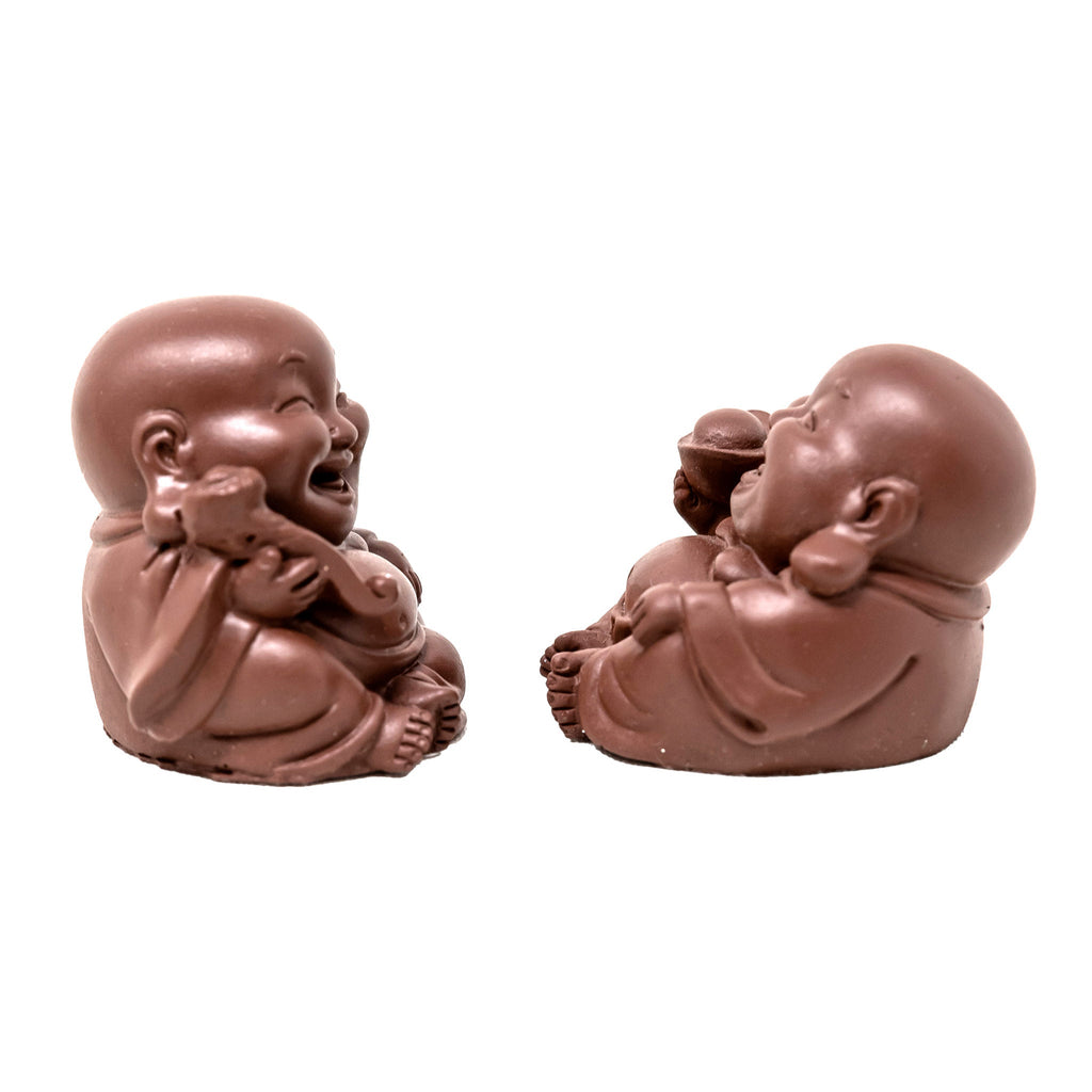 Terracotta Laughing Buddha