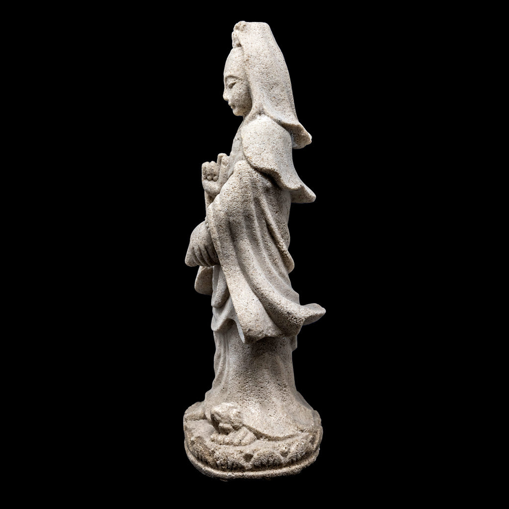 Volcanic Stone Kuan Yin