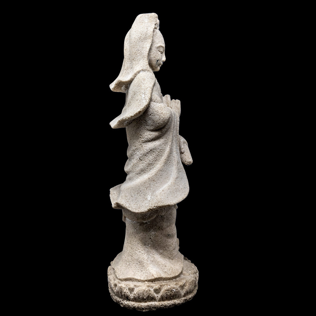 Volcanic Stone Kuan Yin