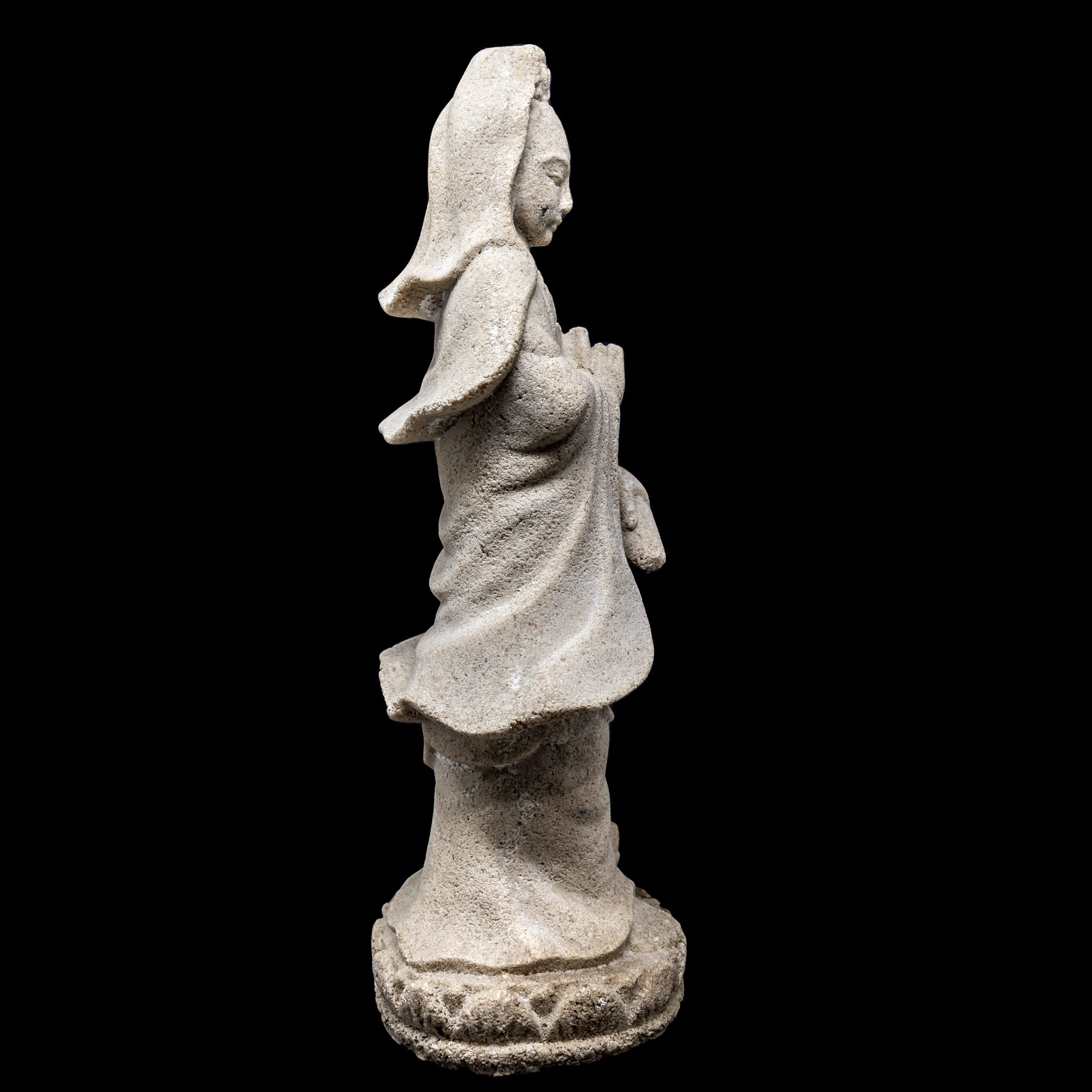 Volcanic Stone Kuan Yin