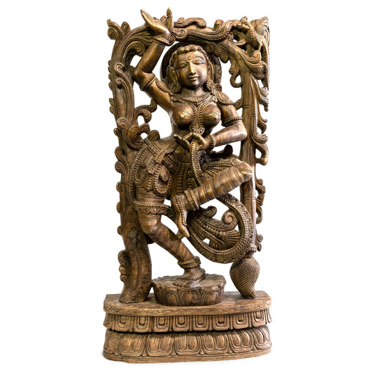 Antique Wooden Matangi Goddess