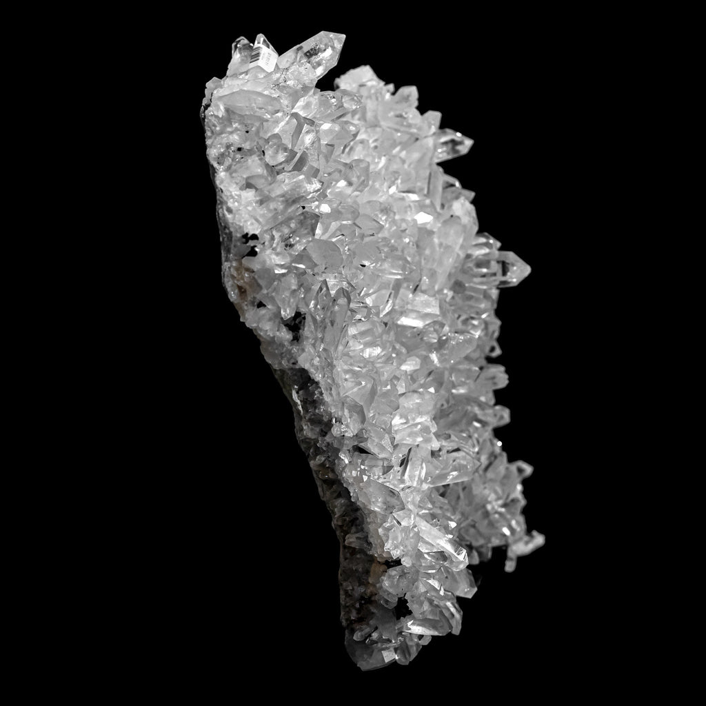 Clear Quartz Cluster from Colombia with Stand