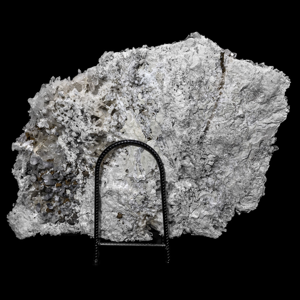 Clear Quartz Cluster from Colombia with Stand