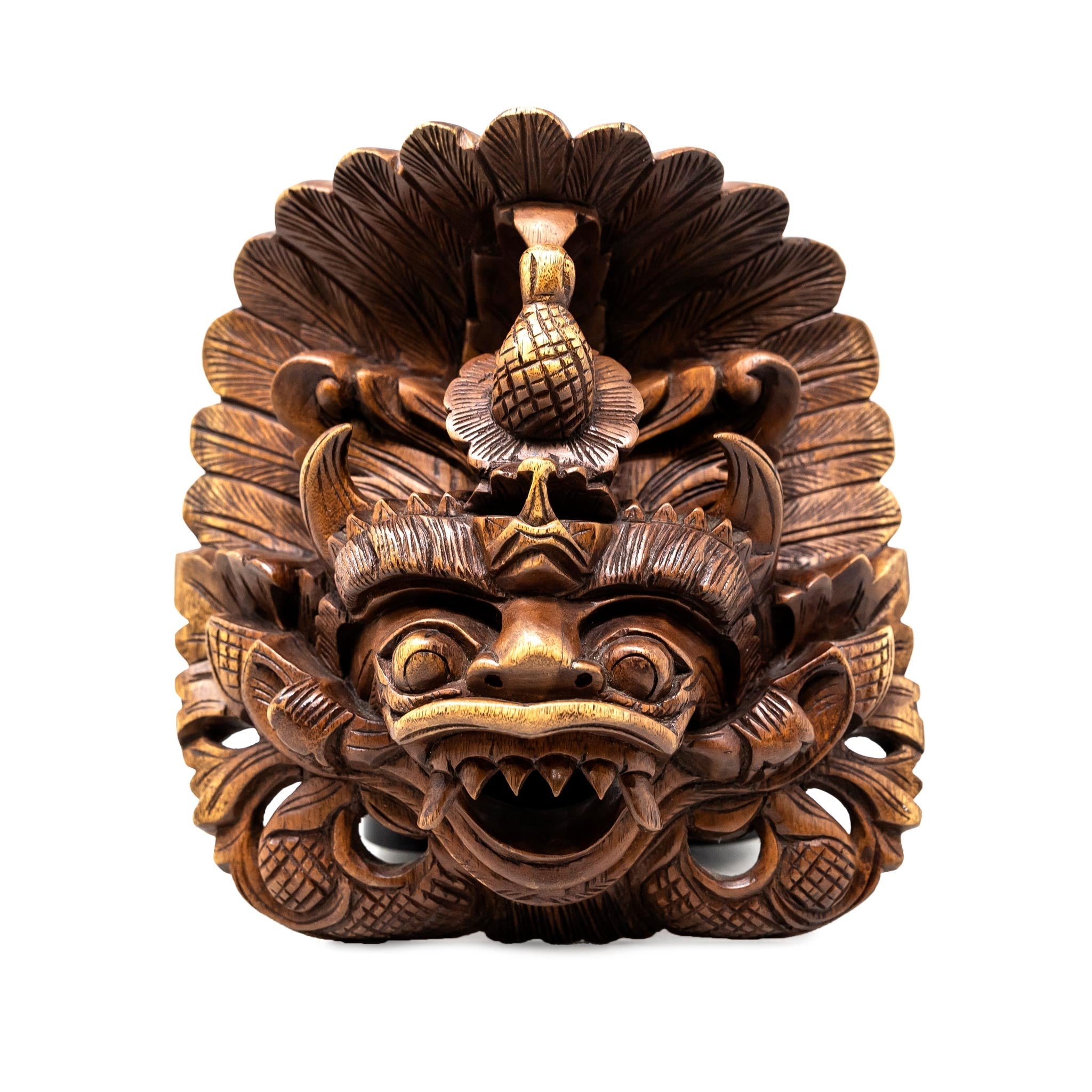 Antique Barong Wooden Mask