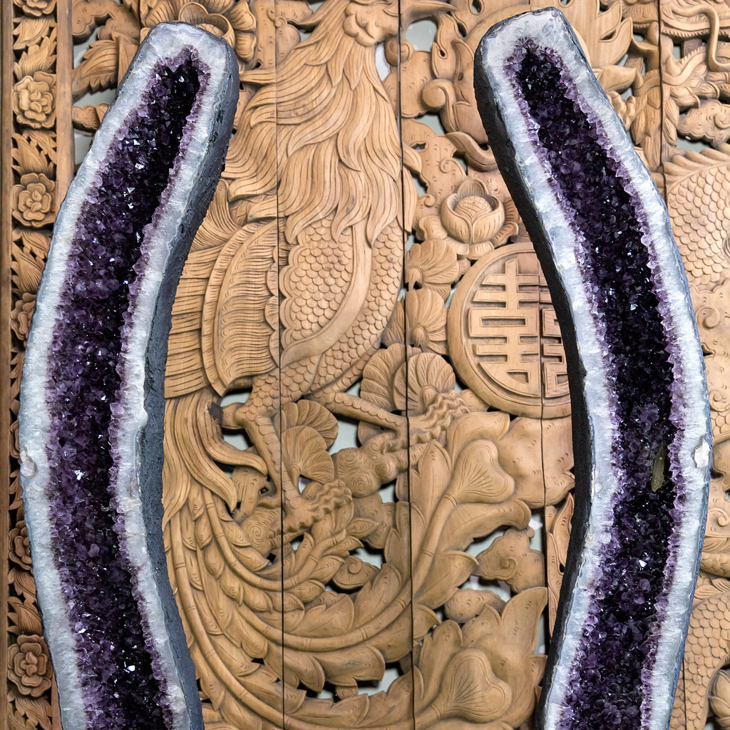 Large Amethyst Geode Cathedrals