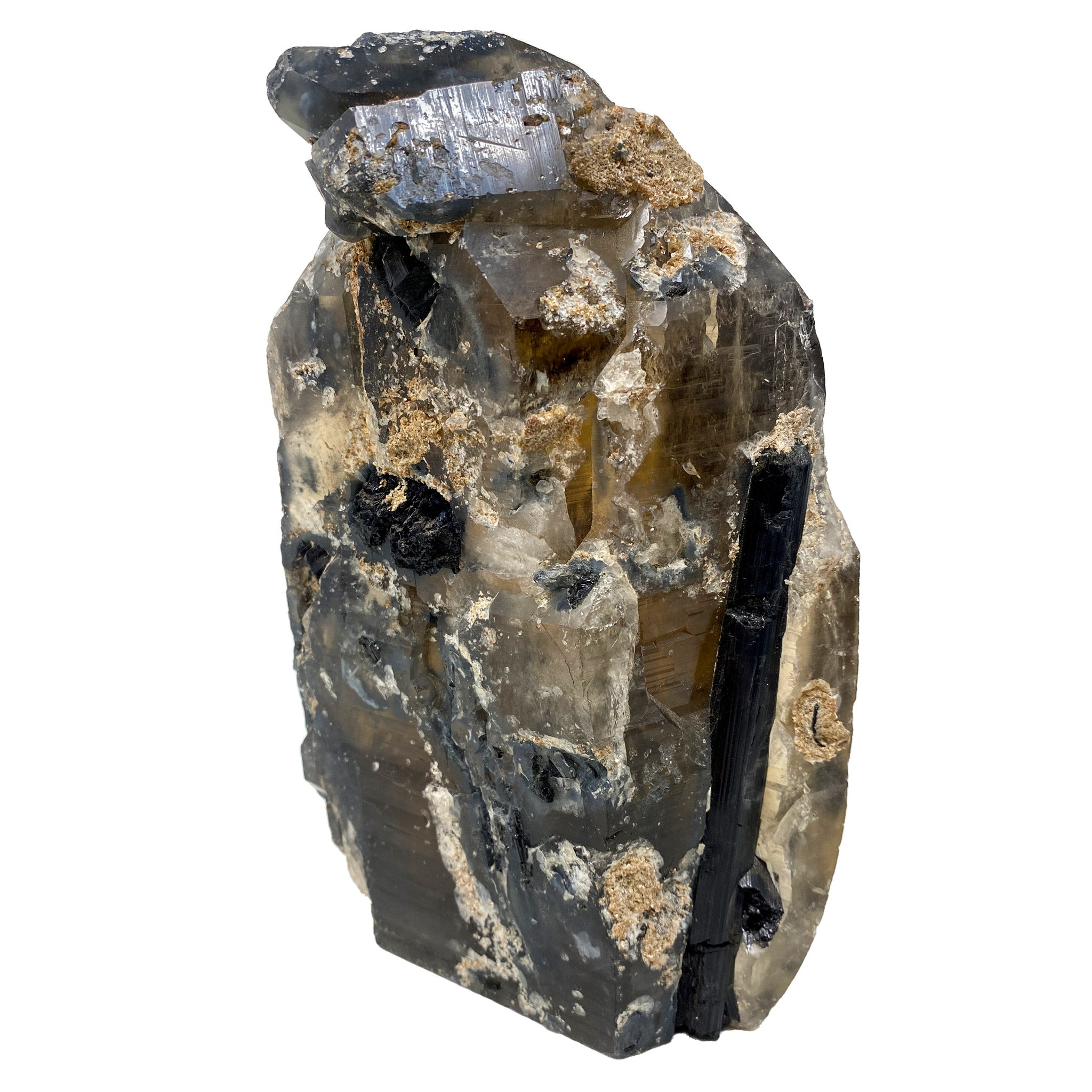 Clear Quartz with Tourmaline 1.95kg