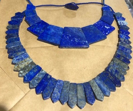 Necklace Lapis Lazuli Hand Crafted
