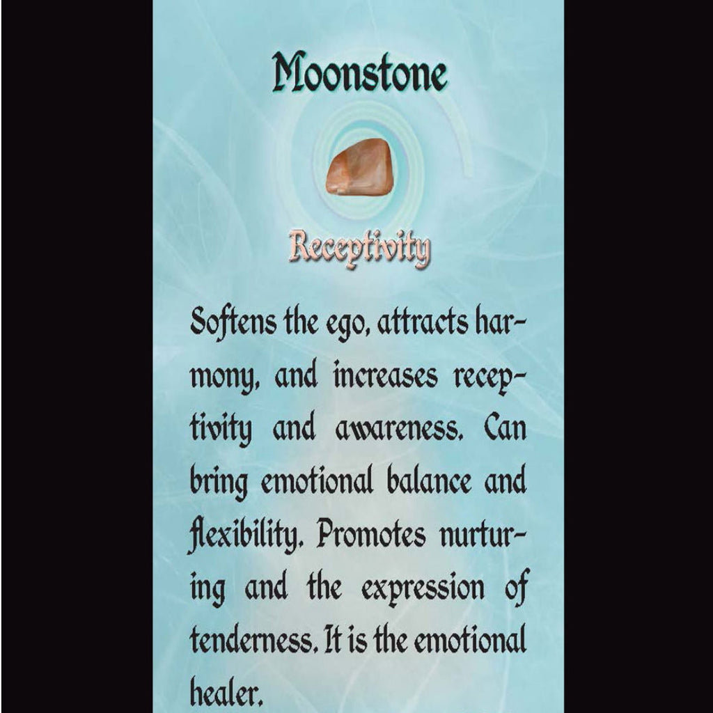 Black Moonstone Tumbled