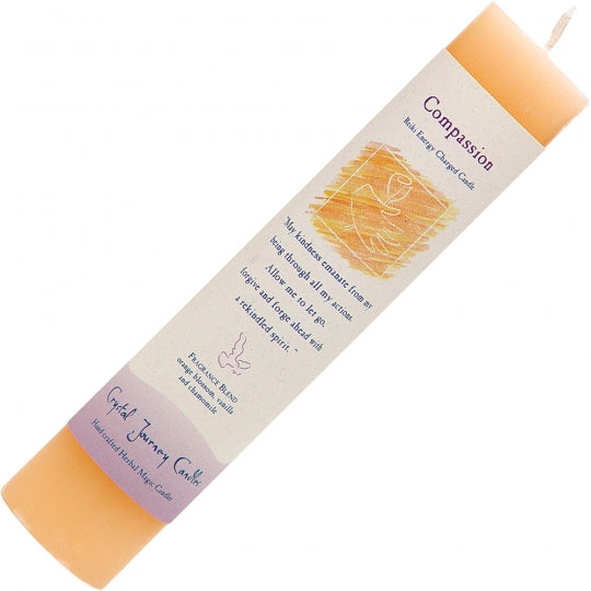 Reiki Pillar Candle Compassion