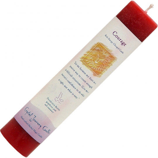 Reiki Pillar Candle Courage