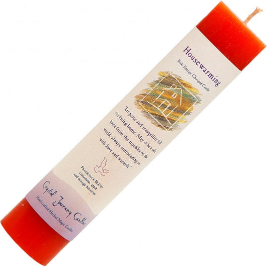 Reiki Pillar Candle Housewarming