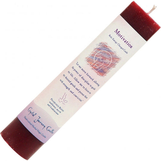 Reiki Pillar Candle Motivation