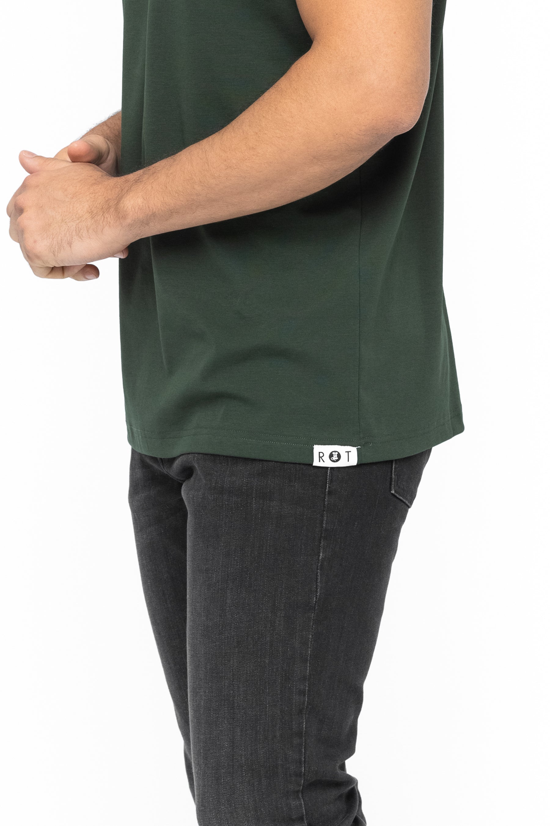 Classic Henley T-Shirt: Apricot