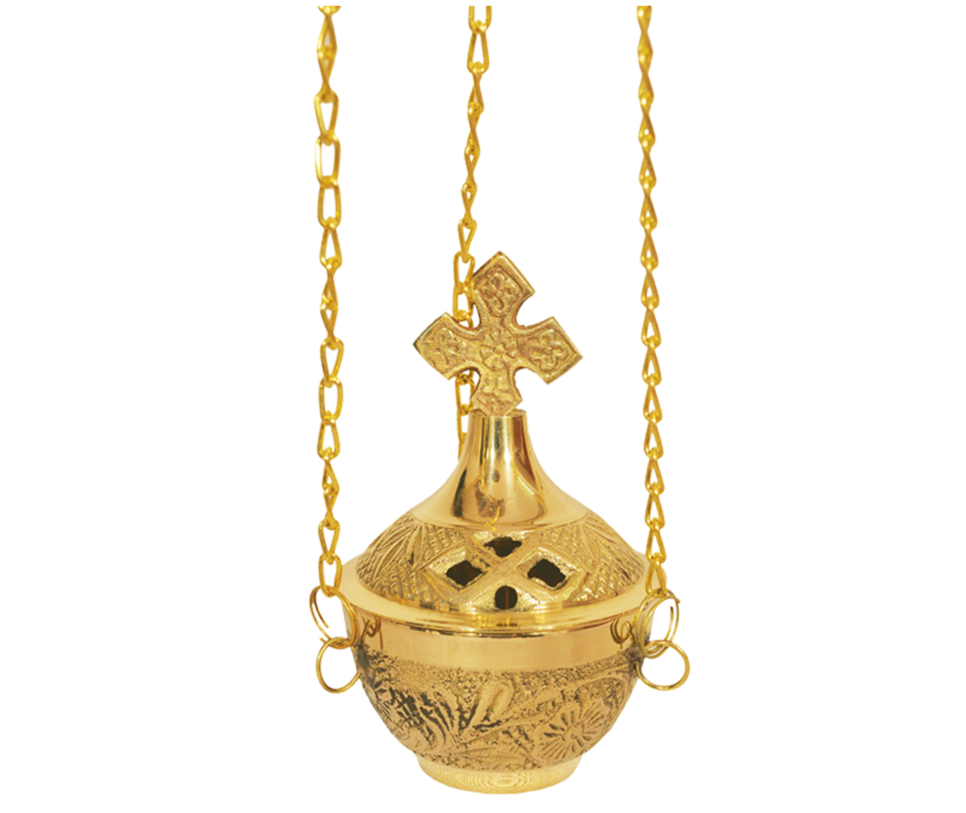 Golden Hanging Censer Large