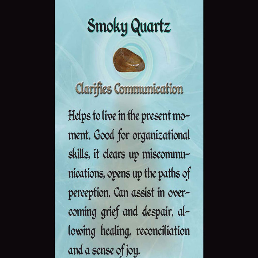 Smoky Quartz - Brazil | Clarifies Communication