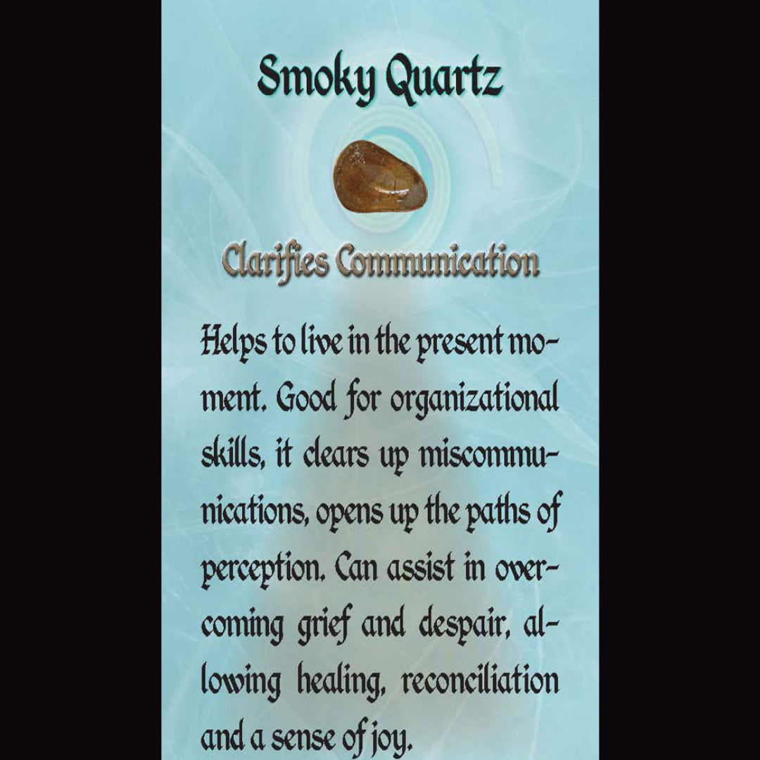Smoky Quartz - Brazil | Clarifies Communication