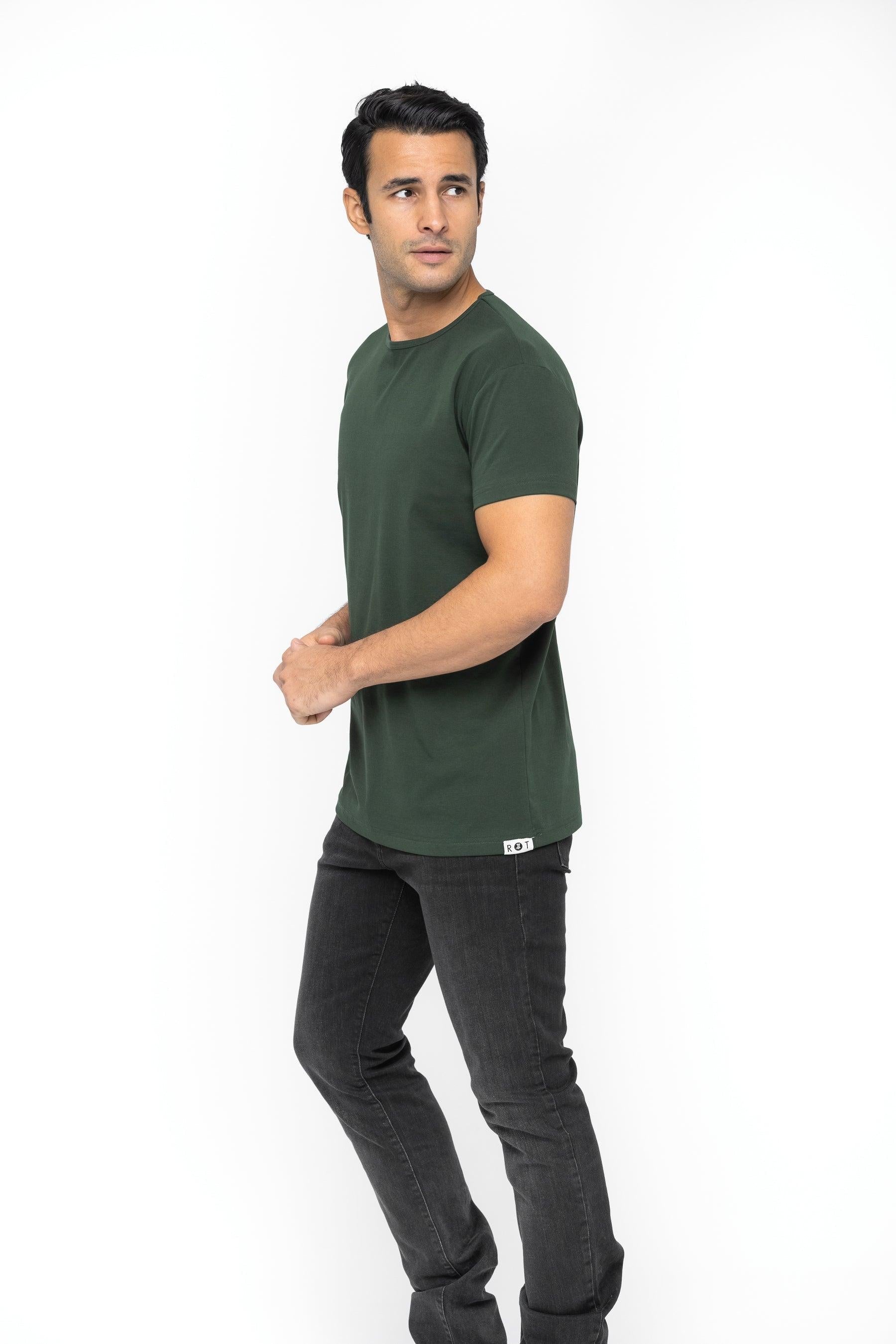 Classic Crew T-Shirt: Forest - Rule Of Threads