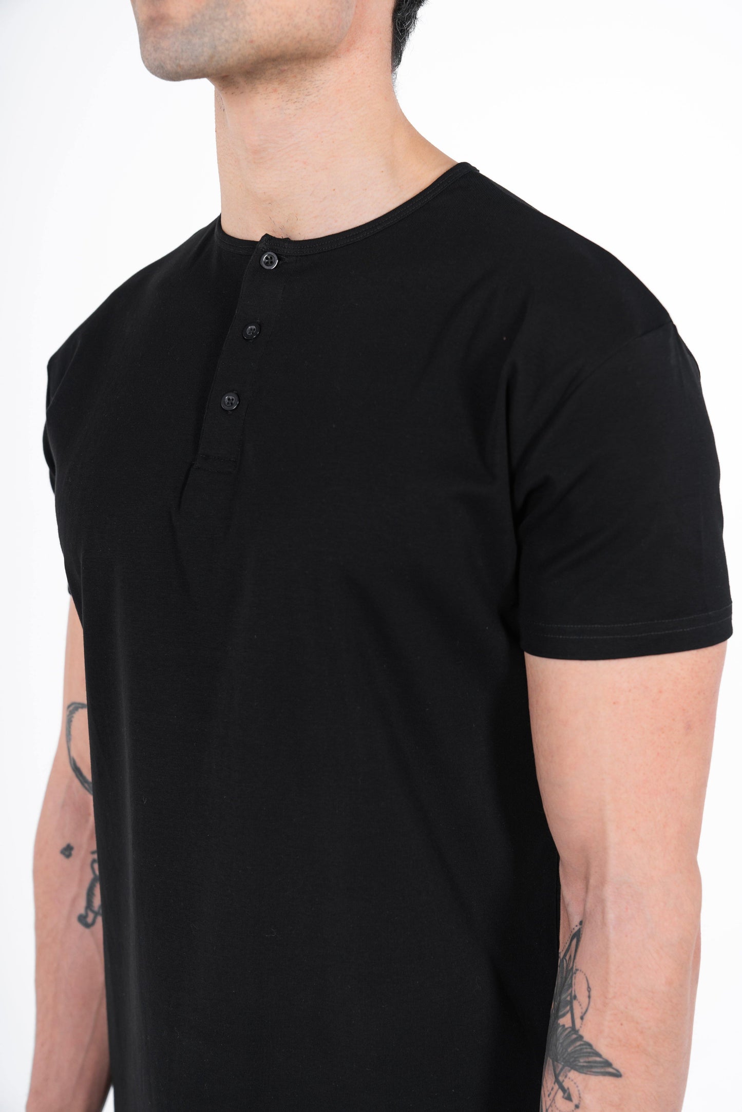 Classic Henley T-Shirt - Rule Of Threads