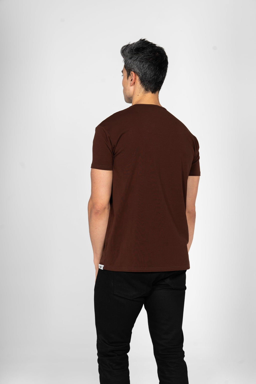 Classic Henley T-Shirt: Espresso - Rule Of Threads