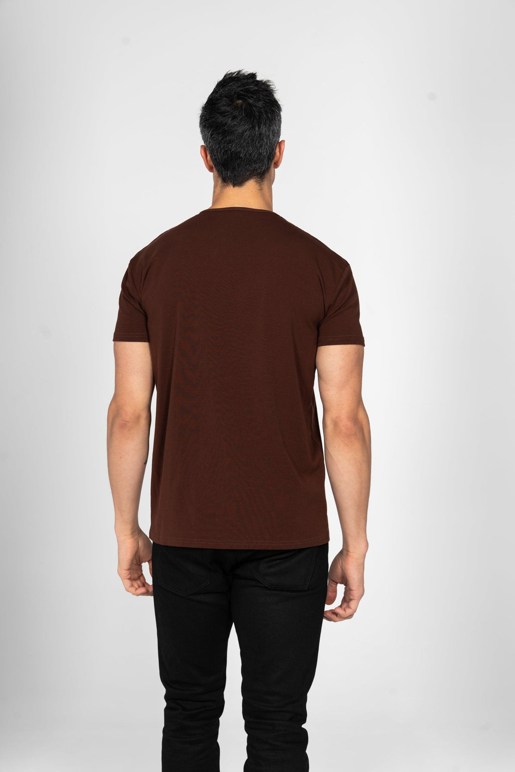 Classic Henley T-Shirt: Espresso - Rule Of Threads