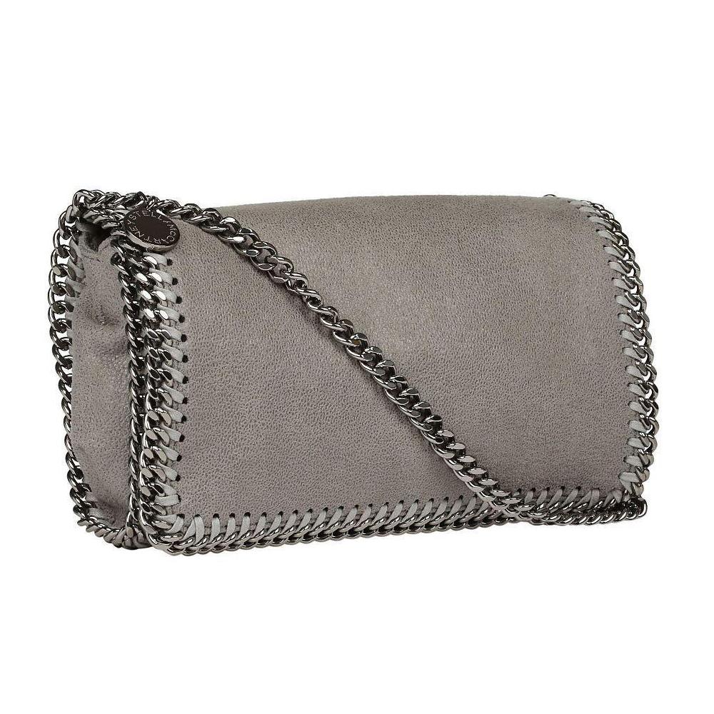 Stella McCartney Falabella Lt. Grey Shaggy Deer Faux Leather