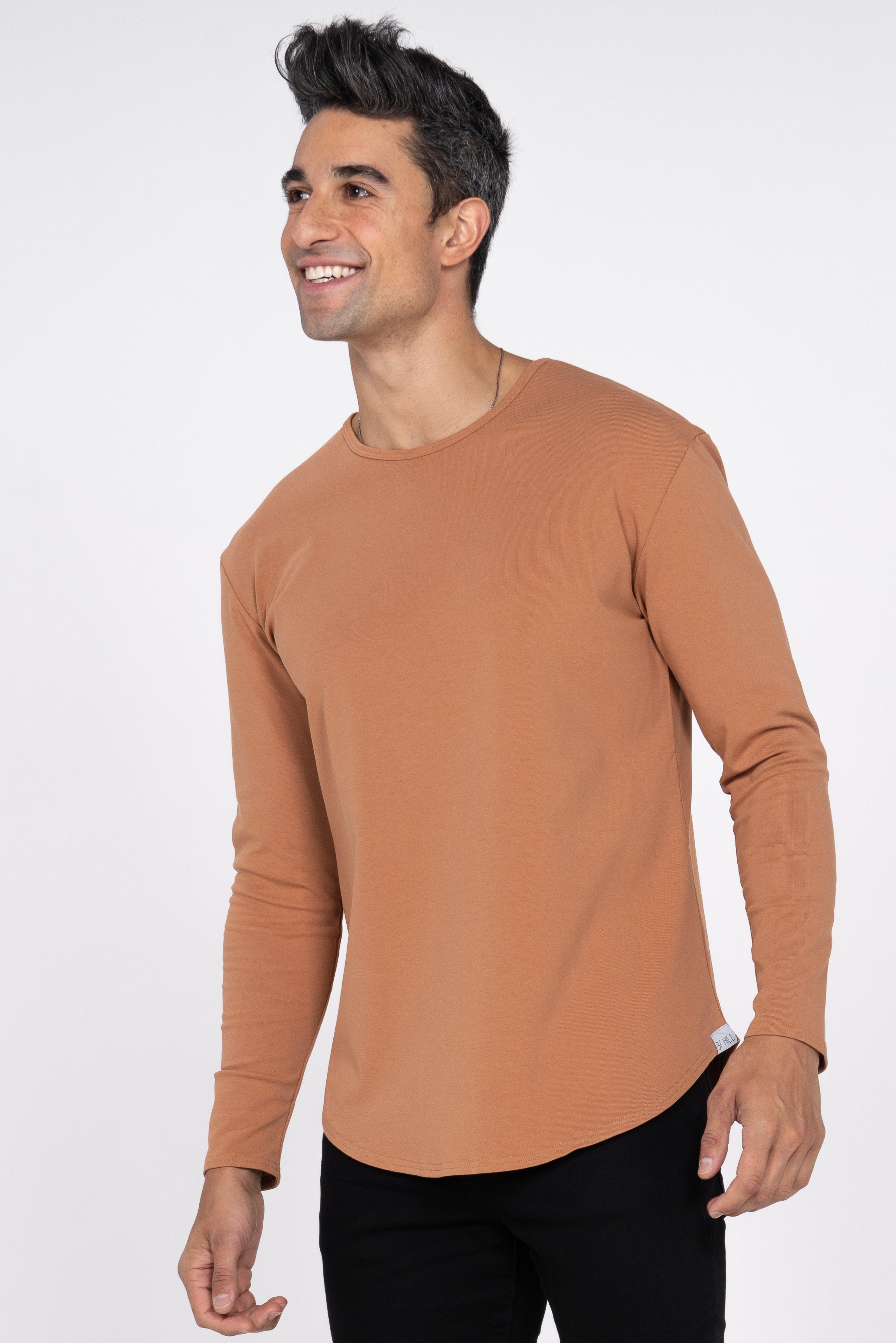 L/S Curve Crew: Caramel - Rule Of Threads
