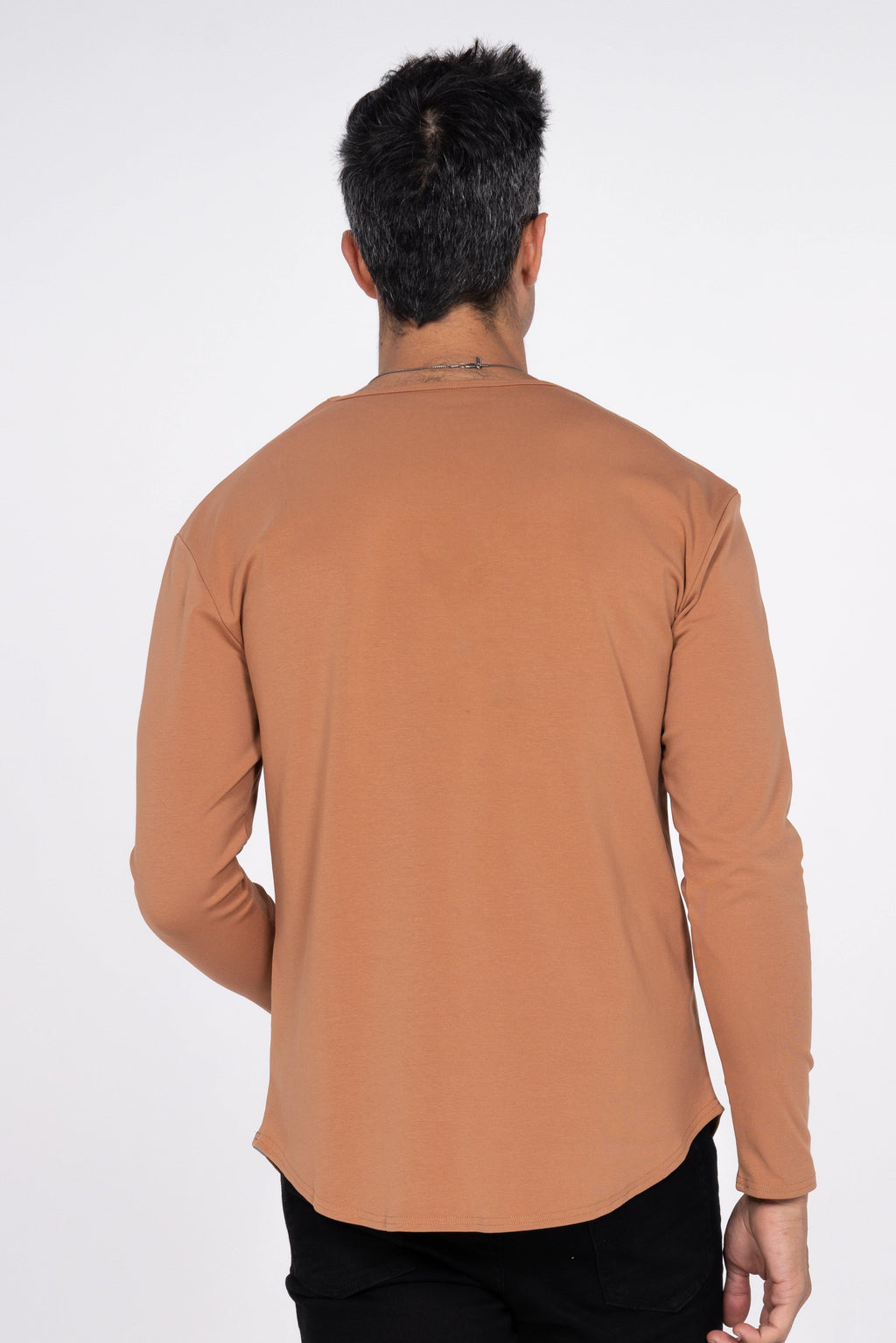 L/S Curve Crew: Caramel - Rule Of Threads