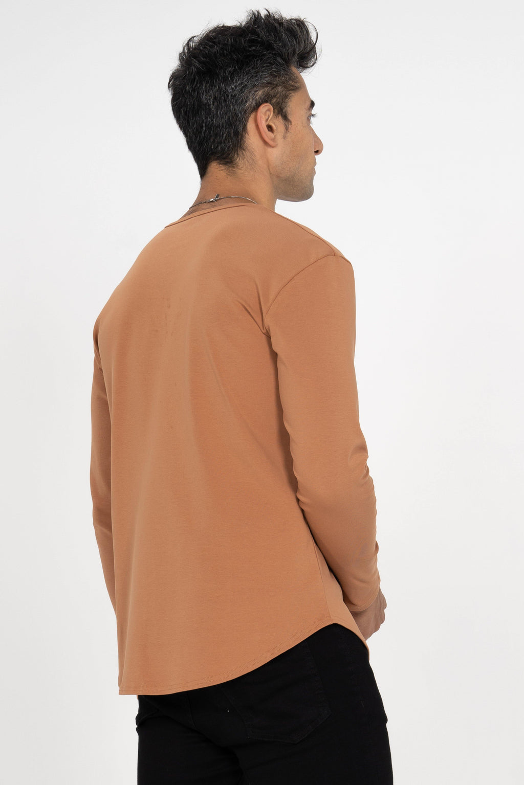 L/S Curve Crew: Caramel - Rule Of Threads