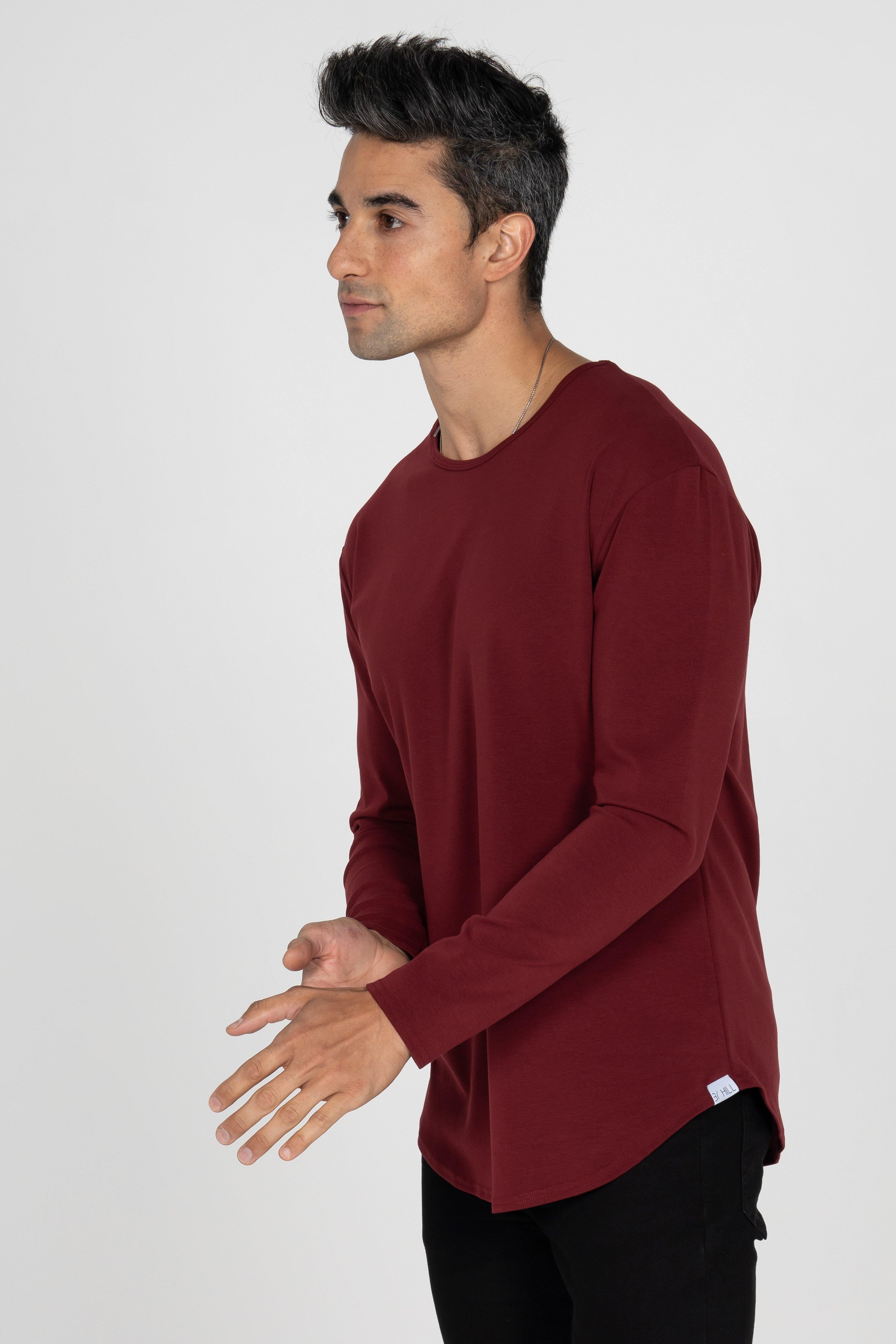 L/S Curve Crew: Merlot - Rule Of Threads