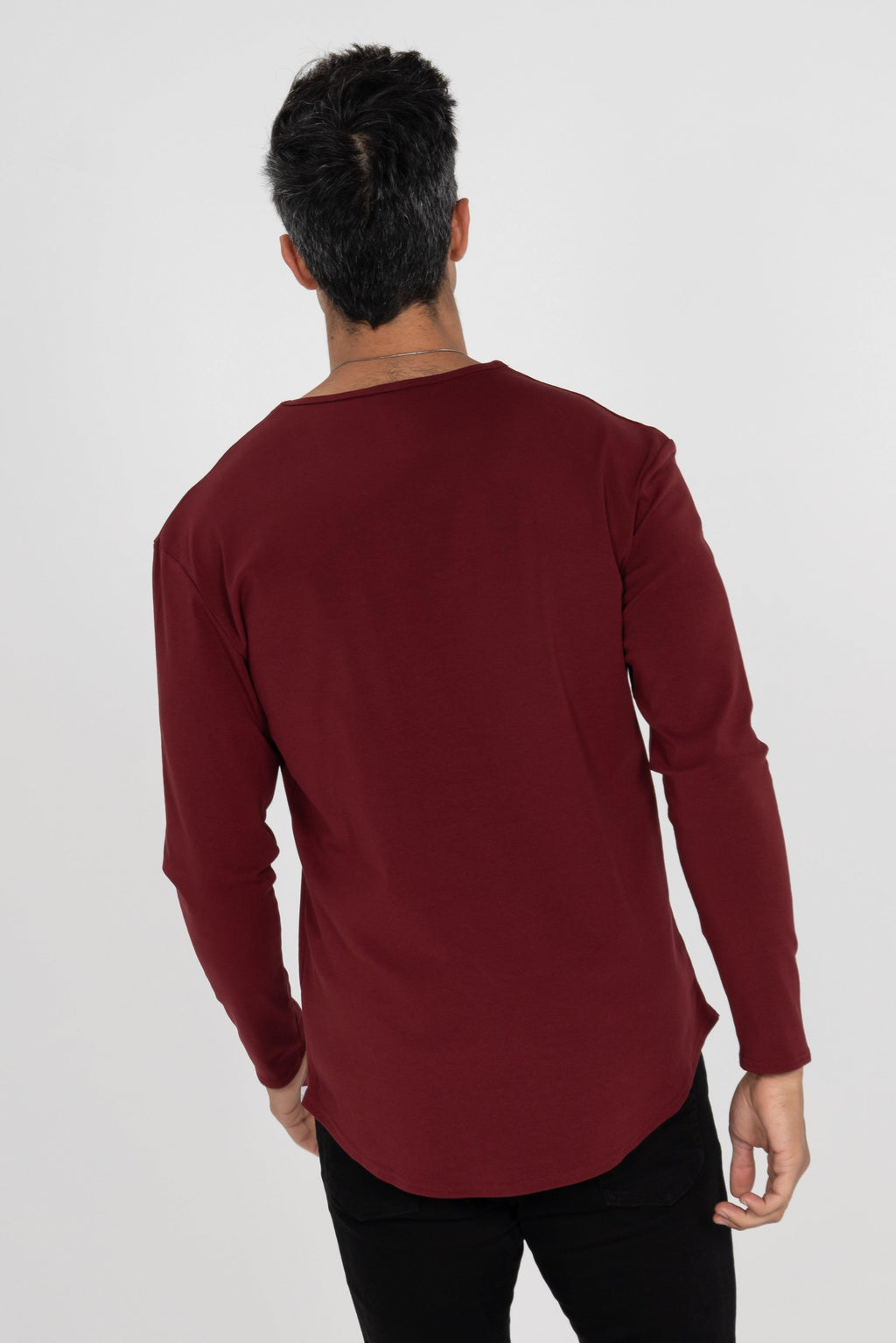 L/S Curve Crew: Merlot - Rule Of Threads