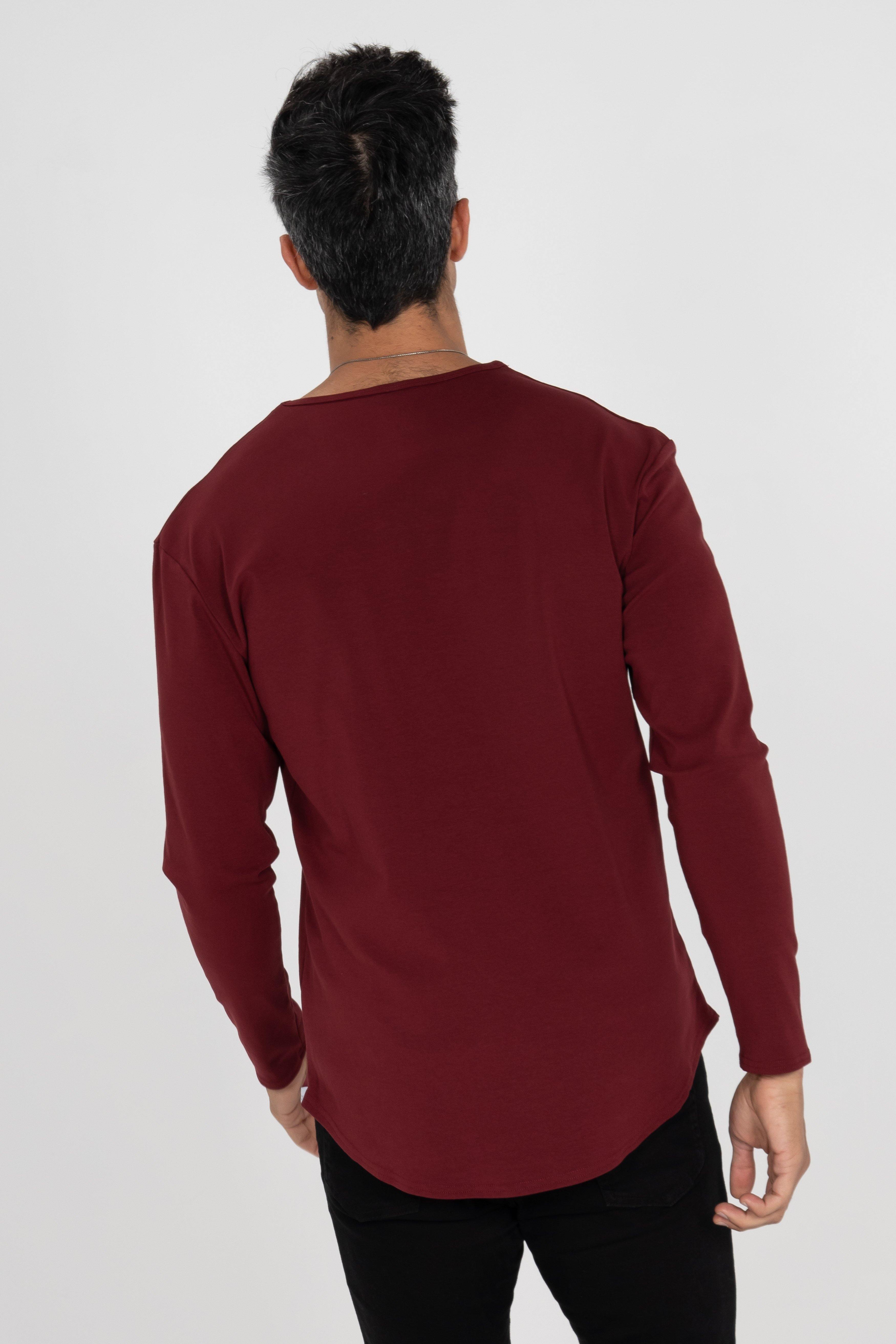 L/S Curve Crew: Merlot - Rule Of Threads
