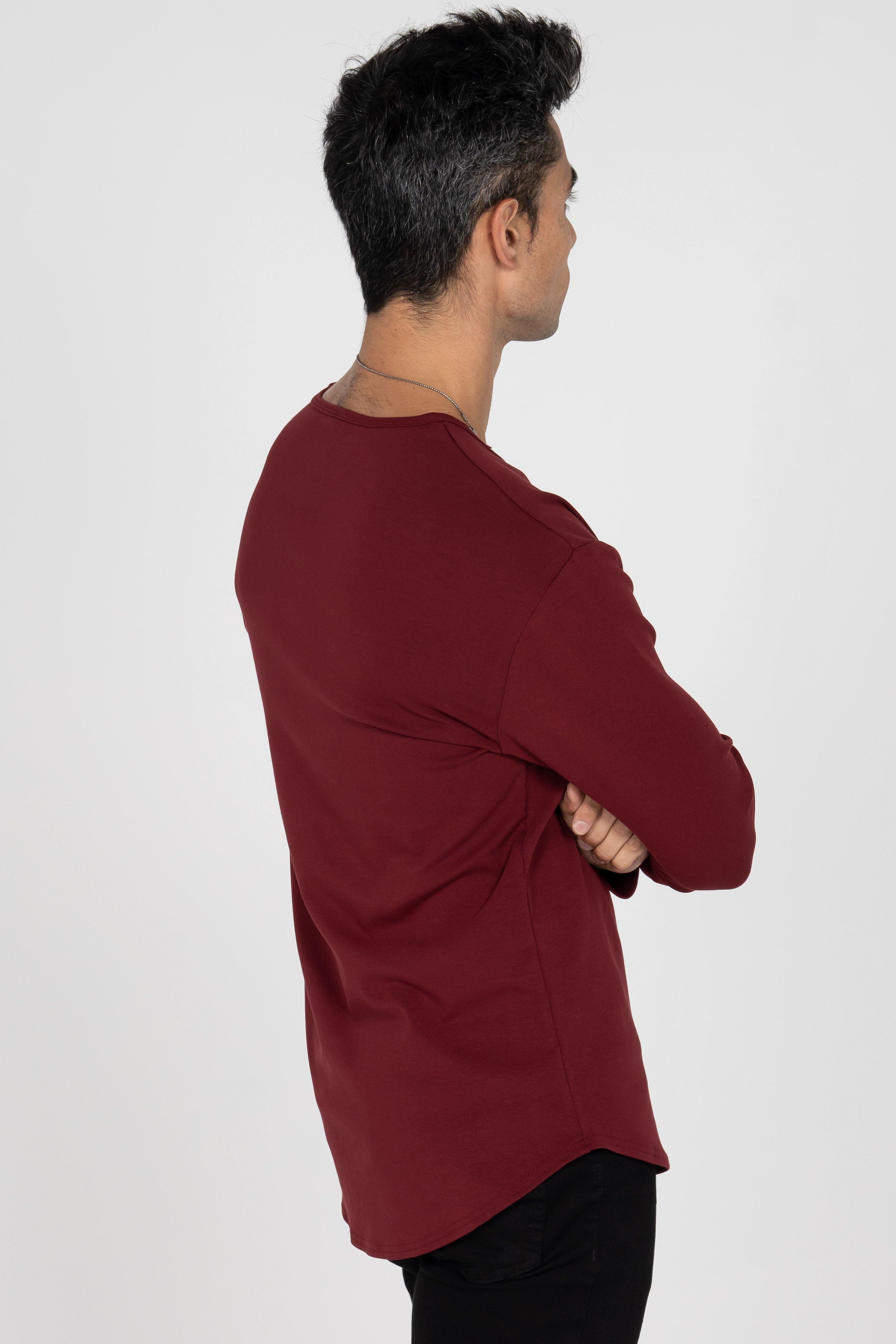 L/S Curve Crew: Merlot - Rule Of Threads