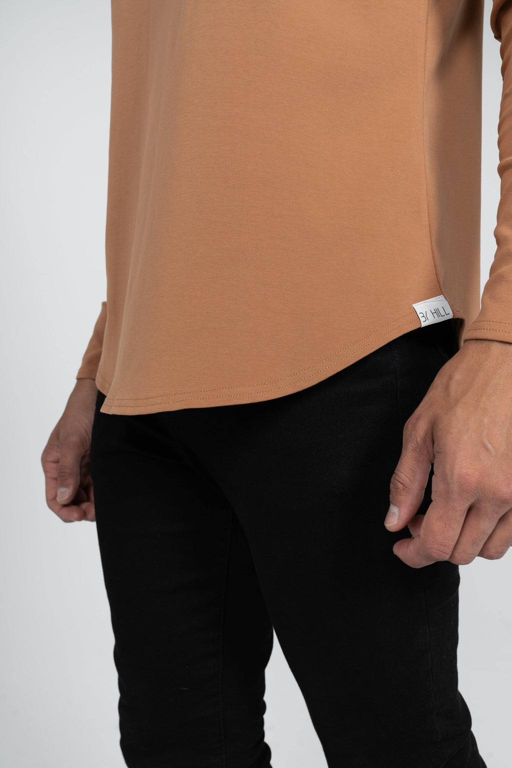 L/S Curve Henley: Caramel - Rule Of Threads