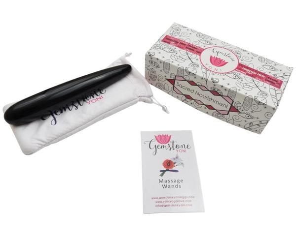 Obsidian Yoni Wand Slim