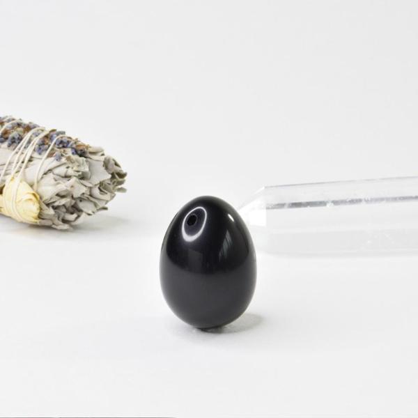 Obsidian Yoni Egg
