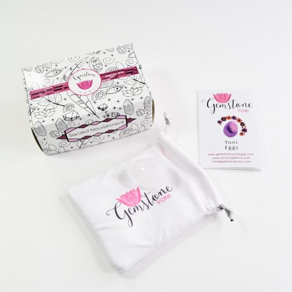 Clear Quartz Yoni Egg