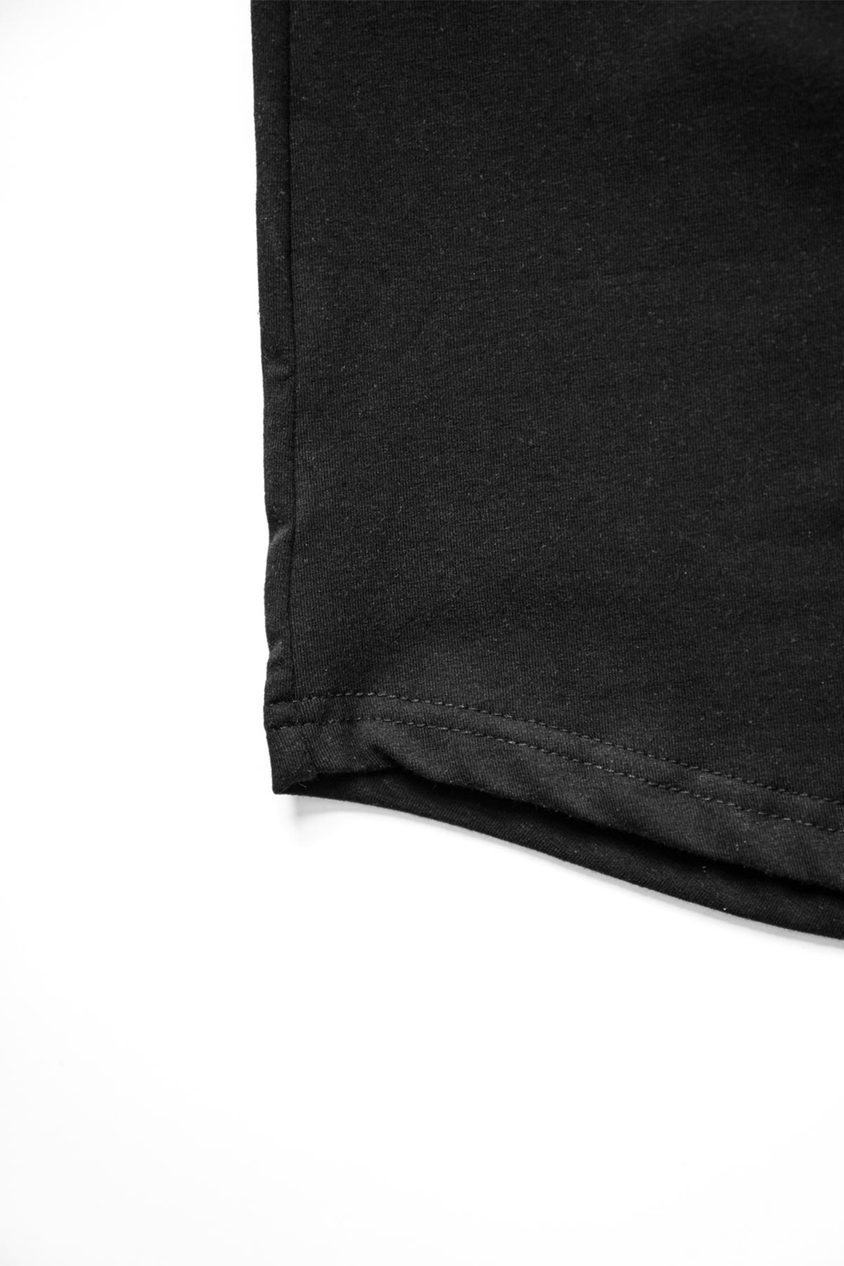 Slim Curve Crew T-Shirt: Black - Rule Of Threads