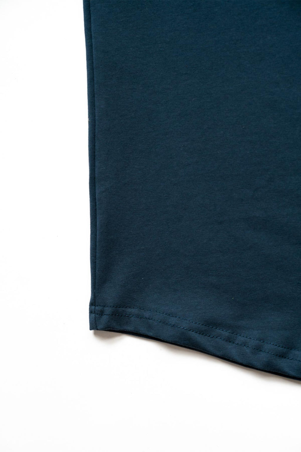 Slim Curve Crew T-Shirt: Charcoal Blue - Rule Of Threads