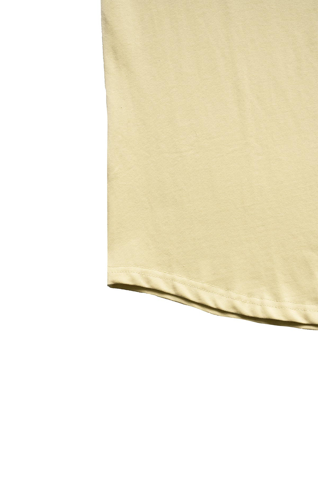 Slim Curve Crew T-Shirt: Sand - Rule Of Threads