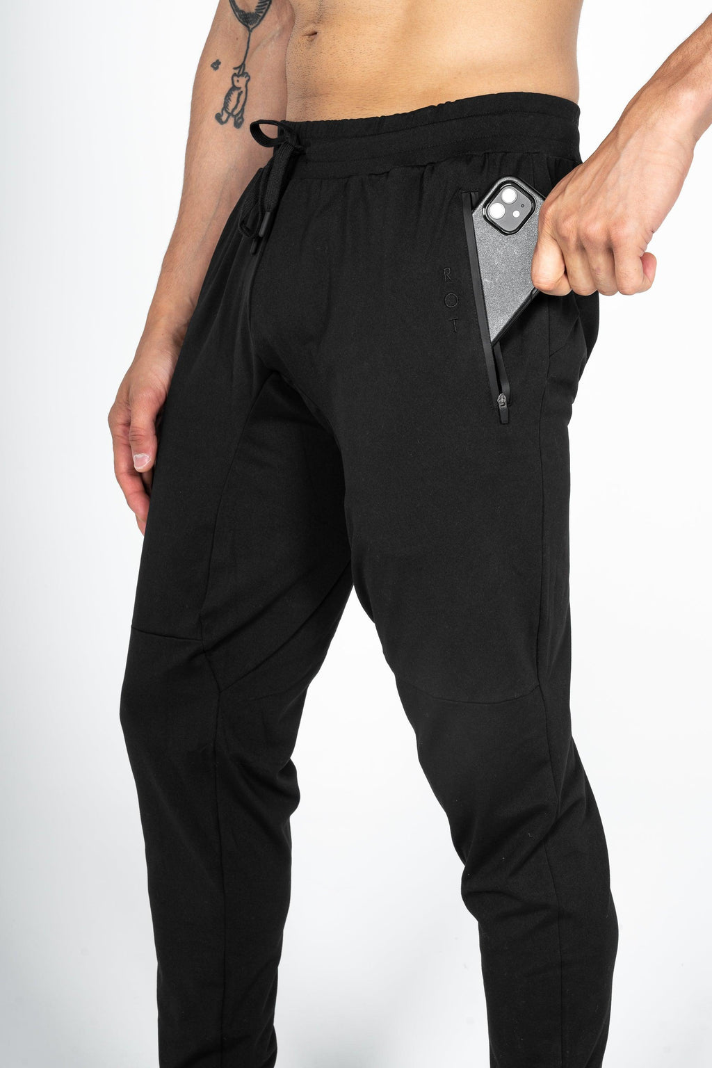 The Premium Jogger: Charcoal Blue