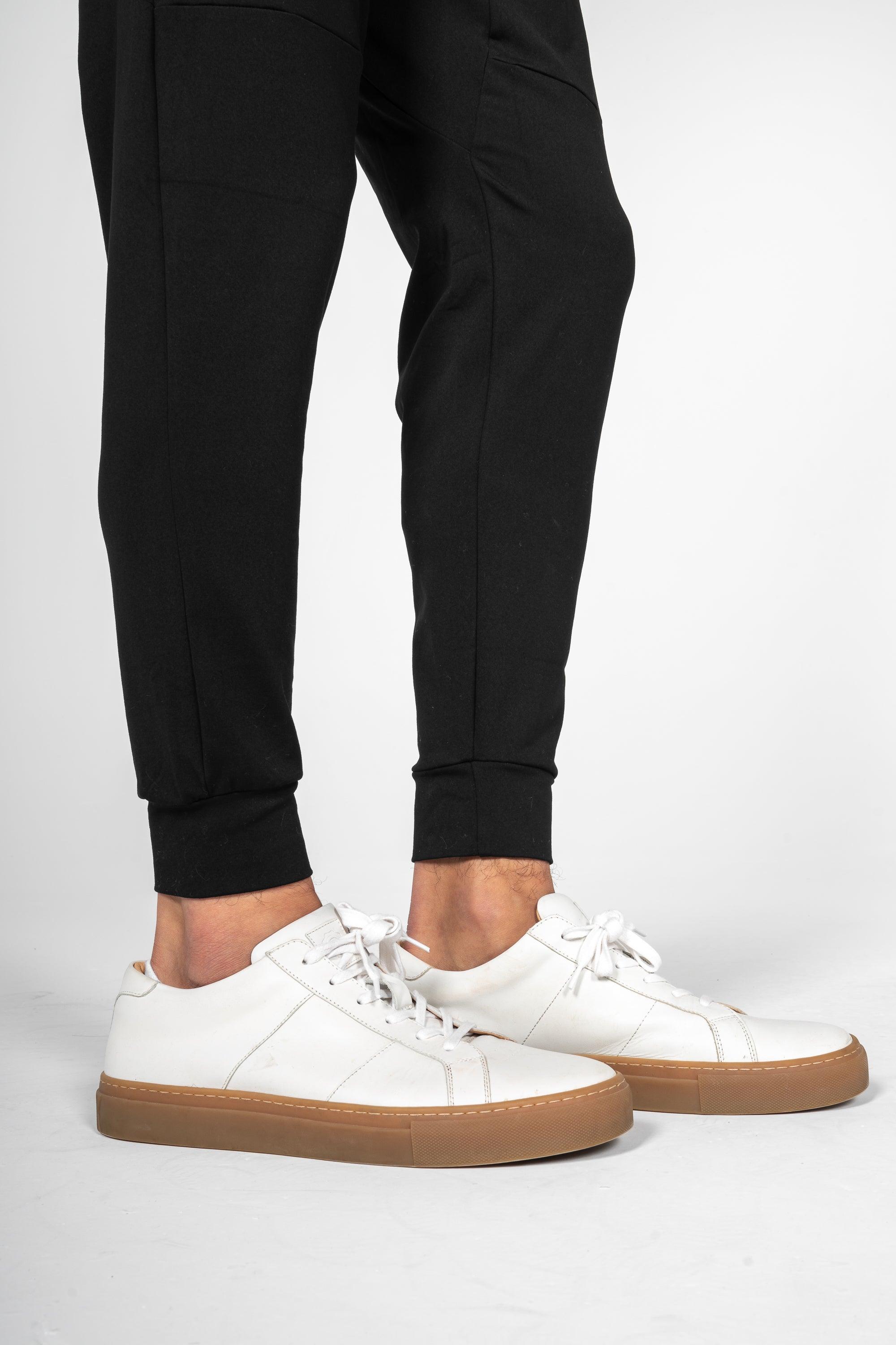 The Premium Jogger: Charcoal Blue