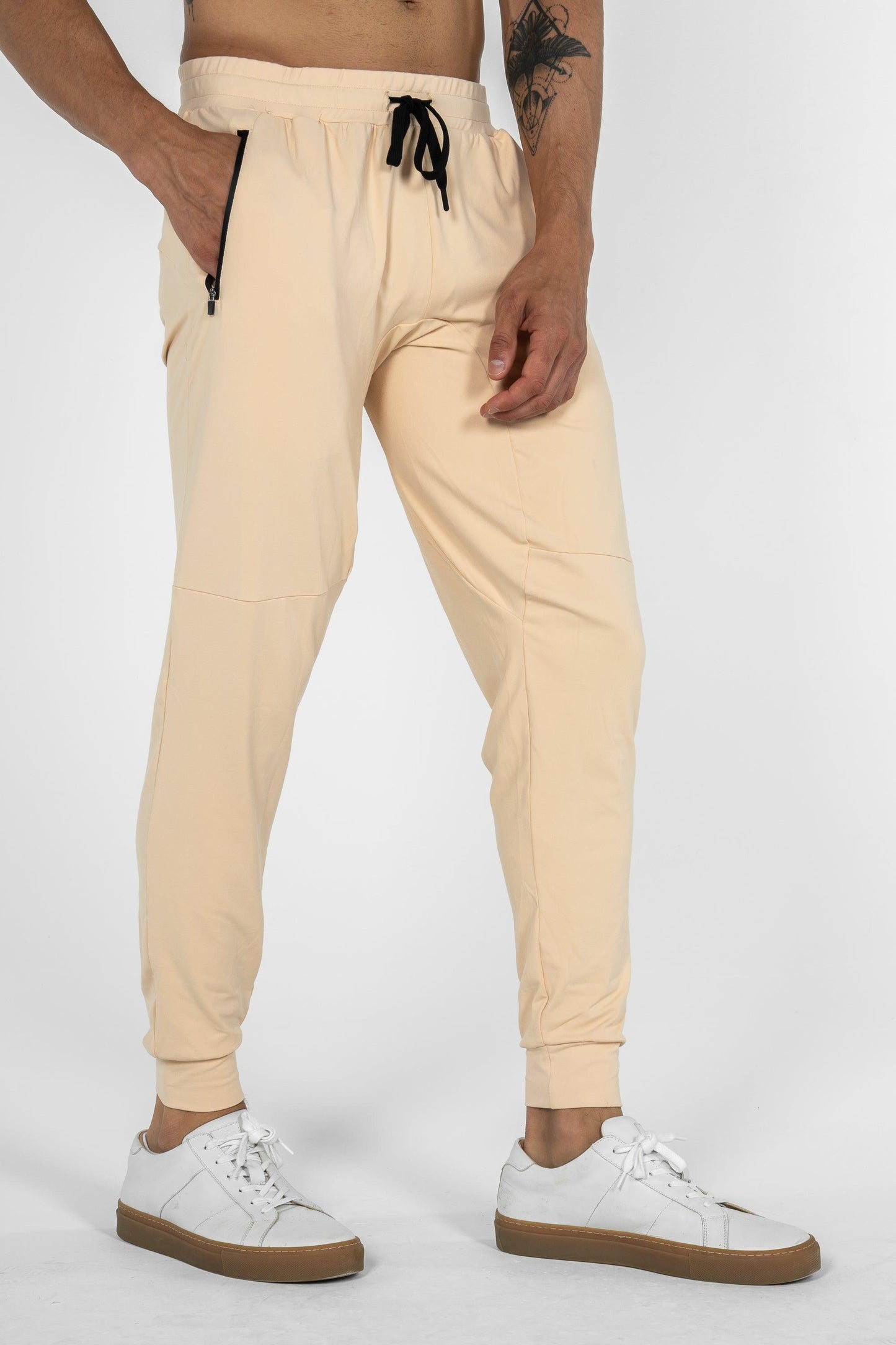 The Premium Jogger: Charcoal Blue