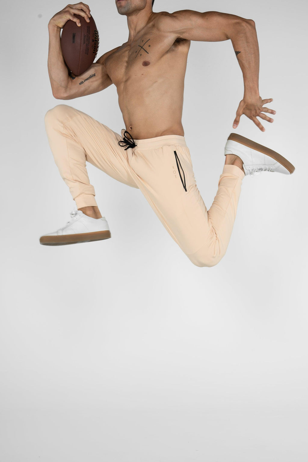 The Premium Jogger: Charcoal Blue