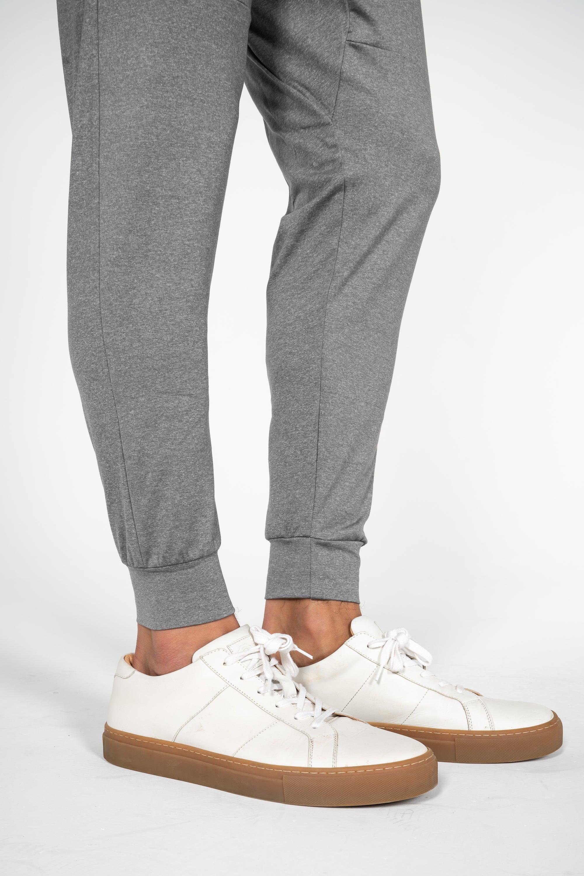 The Premium Jogger: Charcoal Blue